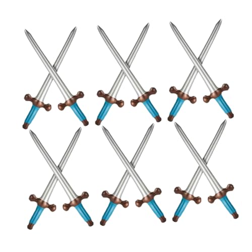 Supvox 12 Stück aufblasbares Piratenschwert Halloween-Cosplay Schaum aufblasbares Party Bühnen-Cosplay- -Stütze Piratenschwerter-Requisite PVC Blue Supvox 12 Stück aufblasbares Piratenschwert Halloween-Cosplay Schaum aufblasbares Party Bühnen-Cosplay- -Stütze Piratenschwerter-Requisite PVC Blue von Supvox