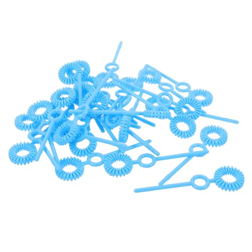 Supvox 120 Stück Bubble Wands für Sicherer Abgerundeter Seifenblasenstab für Outdoor-Events Geburtstagsfeiern Hochzeiten und Sommerspaß Effiziente Bläser für Langanhaltenden Spielspaß von Supvox