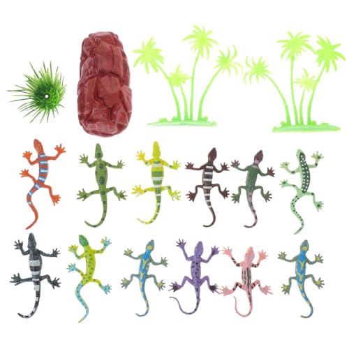 Supvox 12Stücke Eidechsenmodell Spielzeugset Mini Reptilienfiguren für Heimdekoration und Lernspielzeug für Kreative Rollenspiele des Naturbewusstseins Supvox 12Stücke Eidechsenmodell Spielzeugset Mini Reptilienfiguren für Heimdekoration und Lernspielzeug für Kreative Rollenspiele des Naturbewusstseins von Supvox