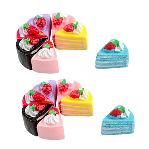 Supvox 12Stücke Kuchen Dekorationen Für Puppenhaus Und Dessert Gefälschte Nachtische Mischfarben Kuchenminiaturen Für Kreative Dekorationen Und Feiern Supvox 12Stücke Kuchen Dekorationen Für Puppenhaus Und Dessert Gefälschte Nachtische Mischfarben Kuchenminiaturen Für Kreative Dekorationen Und Feiern von Supvox