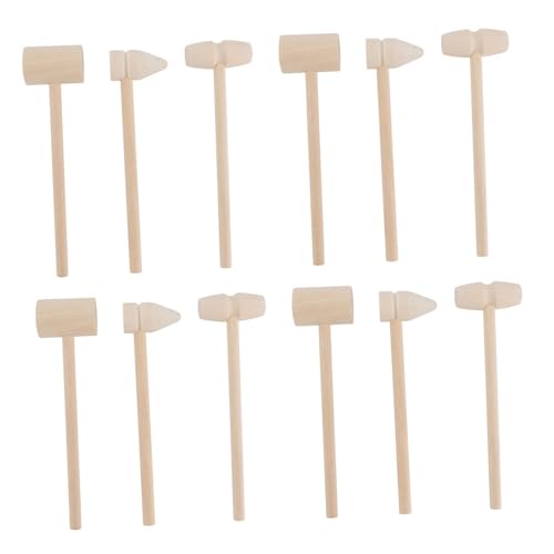 Supvox 12Stücke Mini Holzhammer Für Robustes Holzspielzeug Zur Verbesserung Der Hand Augen Koordination Und Kreativität Für Heimdekoration Und Spielspaß Supvox 12Stücke Mini Holzhammer Für Robustes Holzspielzeug Zur Verbesserung Der Hand Augen Koordination Und Kreativität Für Heimdekoration Und Spielspaß von Supvox