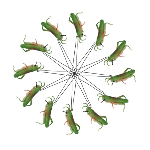 Supvox 12Stücke Teiliges Insektenspielset Für Realistische Heuschreckenspielzeuge Aus Weichem Pädagogisches Lernspielzeug Zur Erkundung Partygeschenk Supvox 12Stücke Teiliges Insektenspielset Für Realistische Heuschreckenspielzeuge Aus Weichem Pädagogisches Lernspielzeug Zur Erkundung Partygeschenk von Supvox