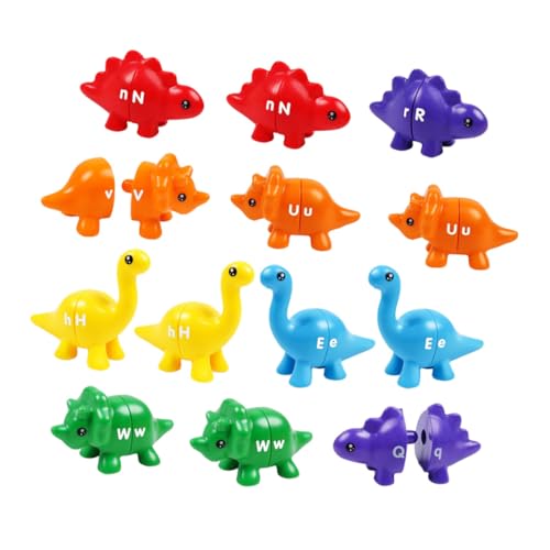 Supvox 13 Stück Teiliges Dinosaurier Alphabet Lernspielzeug für Kleinkinder Farbenfrohes Sortier und Zuordnungsspiel Pädagogisches Babyspielzeug Kreativität Gedächtnis und Farberkennung Supvox 13 Stück Teiliges Dinosaurier Alphabet Lernspielzeug für Kleinkinder Farbenfrohes Sortier und Zuordnungsspiel Pädagogisches Babyspielzeug Kreativität Gedächtnis und Farberkennung von Supvox