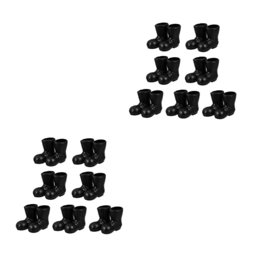 Supvox 14 Paare Miniatur Weihnachtsmann Stiefel Puppenhaus Dekoration Mini Schuhe Accessoires für Kreatives Bastelset Supvox 14 Paare Miniatur Weihnachtsmann Stiefel Puppenhaus Dekoration Mini Schuhe Accessoires für Kreatives Bastelset von Supvox