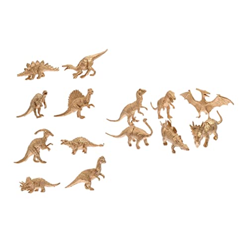Supvox 14Stücke Teiliges Dinosaurier Spielzeugset aus Hochwertigem Material Lebendige Dinosaurier zur Dekoration und Lernspielzeug für Jahren von Supvox