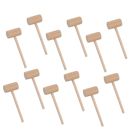 Supvox 15 Stück Kleiner Hammer Zubehör Krabbe Zehn Hämmer Mini DIY-Werkzeuge Kuchenhämmer Hölzern Supvox 15 Stück Kleiner Hammer Zubehör Krabbe Zehn Hämmer Mini DIY-Werkzeuge Kuchenhämmer Hölzern von Supvox