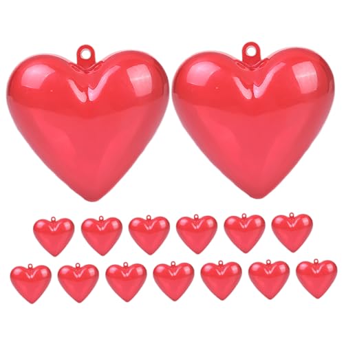 Supvox 15 Stück Liebe Geschenkbox Herzform-ornamente Zum Valentinstag Valentine Herz Boxen Elegant Wünschen Geformt Dekorationen Herzen Transparente Verzierung Herzverzierung Rot Plastik Supvox 15 Stück Liebe Geschenkbox Herzform-ornamente Zum Valentinstag Valentine Herz Boxen Elegant Wünschen Geformt Dekorationen Herzen Transparente Verzierung Herzverzierung Rot Plastik von Supvox
