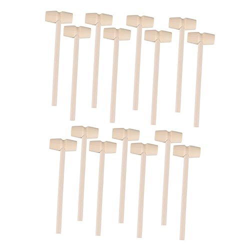 Supvox 15 Stück Mini Holzhammer für Teiliges Lernspielzeug für Handwerkliche Fähigkeiten Tragbar und Leicht für Kreative Spiele und Motorische Entwicklung Supvox 15 Stück Mini Holzhammer für Teiliges Lernspielzeug für Handwerkliche Fähigkeiten Tragbar und Leicht für Kreative Spiele und Motorische Entwicklung von Supvox