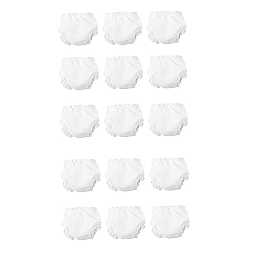 Supvox 15 Stück Puppenunterwäsche Elastische Unterhosen für Kinderpuppen Puppenzubehör für Fantasievolles Einfache Aufbewahrung und Vielseitiges Design Supvox 15 Stück Puppenunterwäsche Elastische Unterhosen für Kinderpuppen Puppenzubehör für Fantasievolles Einfache Aufbewahrung und Vielseitiges Design von Supvox