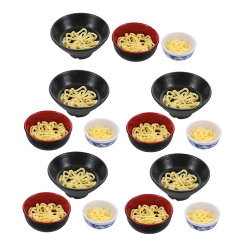 Supvox 15 Stück Ramen-schüssel- Ramen Schalen Instant-Ramen-schüssel Nudelschüssel Künstliches Essen Essensrequisiten Ramen- Realistisches Essen Bastelschüssel Plastik Supvox 15 Stück Ramen-schüssel- Ramen Schalen Instant-Ramen-schüssel Nudelschüssel Künstliches Essen Essensrequisiten Ramen- Realistisches Essen Bastelschüssel Plastik von Supvox