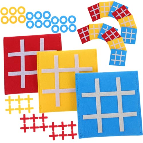 Supvox 15 Stück Schachspiel mit Neun-Grid-Schach Party Gefälligkeiten Brettspielspielzeug Interaktives für Interaktives Eltern-Kind- gefühlt Supvox 15 Stück Schachspiel mit Neun-Grid-Schach Party Gefälligkeiten Brettspielspielzeug Interaktives für Interaktives Eltern-Kind- gefühlt von Supvox
