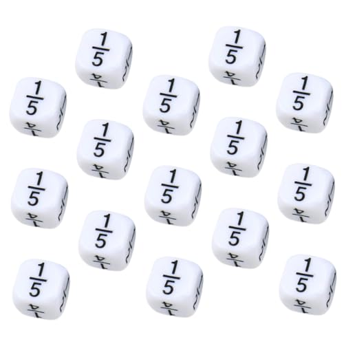 Supvox 15stücke Teiliges Educational Fraction Dice Runde Ecken Lernspielzeuge Für Mathematik Und Arithmetik Für Schule Und Zuhause Spaß Für Junge Mädchen Und Eltern Supvox 15stücke Teiliges Educational Fraction Dice Runde Ecken Lernspielzeuge Für Mathematik Und Arithmetik Für Schule Und Zuhause Spaß Für Junge Mädchen Und Eltern von Supvox