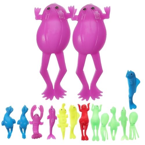 Supvox 15 Stück Teiliges Finger Tier aus Weichem TPR Elastische Schleuder Meeresbewohner Lustige Spielzeuge zum Stressabbau und Partyspaß Geeignet für Jungen und Mädchen Supvox 15 Stück Teiliges Finger Tier aus Weichem TPR Elastische Schleuder Meeresbewohner Lustige Spielzeuge zum Stressabbau und Partyspaß Geeignet für Jungen und Mädchen von Supvox