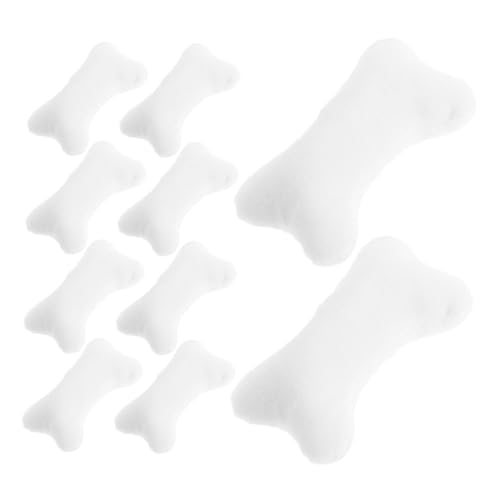 Supvox 15 Stück Teiliges Mini Kissen Set Knochenförmige Verschleißfeste Puppenhaus Kissen aus Plüsch für DIY Puppenmöbel und Kinderzimmer Zubehör von Supvox