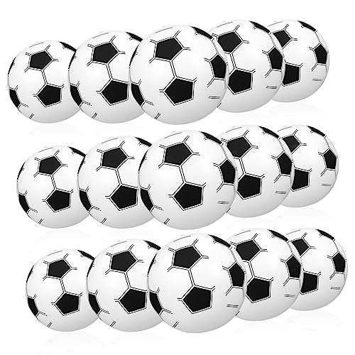 Supvox 15 Stück aufblasbarer Wasserball Aufblasbarer Ball für den Strand Schwebend federnd Schwimmbad strandball aufblasbar pufferball Fußball Strandbälle Sommer-Pool-Wasserbälle PVC von Supvox