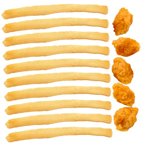 Supvox 15 Stück für französische Pommes Model künstliches Spielfutter Mini-Pommes Frites Jungs Essen Modelle Party-Essen-Requisiten gefälschte Lebensmittel PVC Orange Supvox 15 Stück für französische Pommes Model künstliches Spielfutter Mini-Pommes Frites Jungs Essen Modelle Party-Essen-Requisiten gefälschte Lebensmittel PVC Orange von Supvox