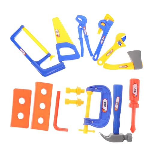 Supvox 15-Teiliges Set Schraube werkzeugkasten Werkzeug Kreatives interaktives Konstruktionsspielzeug Spielzeugbagger BAU-Hut-Kostüm Plastik Supvox 15-Teiliges Set Schraube werkzeugkasten Werkzeug Kreatives interaktives Konstruktionsspielzeug Spielzeugbagger BAU-Hut-Kostüm Plastik von Supvox
