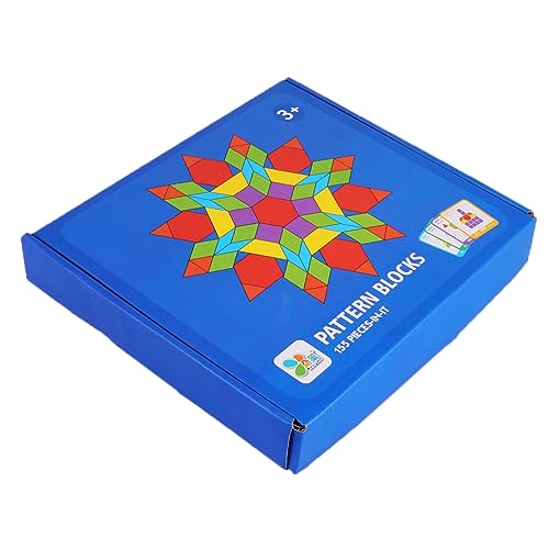 Supvox 155 Stück Geometrie-Puzzle Bambus Supvox 155 Stück Geometrie-Puzzle Bambus von Supvox