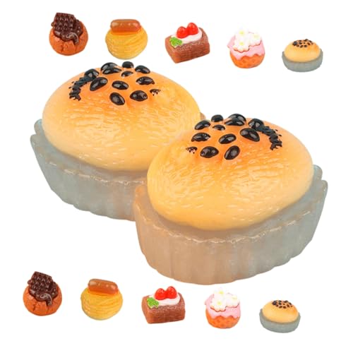 Supvox 15Stücke Dessert Kuchen Modelle Puppenhaus Dekoration Kuchenornament Gemischter Stil Für Mini Küchenszenen Für Sammler Und Deko Supvox 15Stücke Dessert Kuchen Modelle Puppenhaus Dekoration Kuchenornament Gemischter Stil Für Mini Küchenszenen Für Sammler Und Deko von Supvox