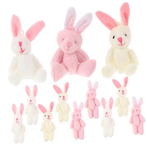 Supvox 15Stücke Plüsch Hasen Niedliche Kleine Kaninchen Spielzeuge Für Dekoration Und Partybedarf Osterornament Supvox 15Stücke Plüsch Hasen Niedliche Kleine Kaninchen Spielzeuge Für Dekoration Und Partybedarf Osterornament von Supvox