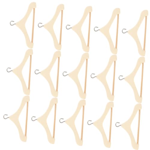 Supvox 15Stücke Teiliges Kleiderbügel für Puppenhaus Holzkleiderbügel für Puppenkleidung Deko für Miniaturszenen Praktische Aufbewahrungslösung für Puppen Supvox 15Stücke Teiliges Kleiderbügel für Puppenhaus Holzkleiderbügel für Puppenkleidung Deko für Miniaturszenen Praktische Aufbewahrungslösung für Puppen von Supvox