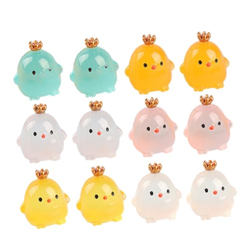 Supvox 15stücke Mini-hühnchenstatuen Aus Harz Leuchtend Kleine Hühner Figuren Cartoon Tier Dekoration Für Puppenhaus Kuchendekoration Auto-Dekoration Und Miniaturgarten Zubehör Supvox 15stücke Mini-hühnchenstatuen Aus Harz Leuchtend Kleine Hühner Figuren Cartoon Tier Dekoration Für Puppenhaus Kuchendekoration Auto-Dekoration Und Miniaturgarten Zubehör von Supvox