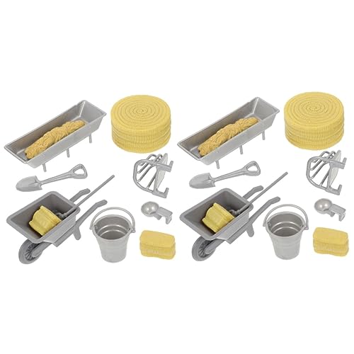 Supvox 16 Stck Teiliges Farmspielzeug Zubehör Set Realistische Miniatur Bauernhof Landschaftsbau Spielset Langlebige Nutztiere Bauernhof Zubehör für Fantasievolles Rollenspiel Supvox 16 Stck Teiliges Farmspielzeug Zubehör Set Realistische Miniatur Bauernhof Landschaftsbau Spielset Langlebige Nutztiere Bauernhof Zubehör für Fantasievolles Rollenspiel von Supvox
