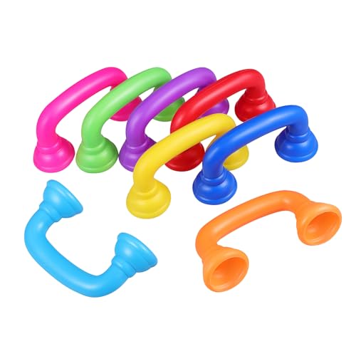 Supvox 16 Stck Teiliges Kunststoff Flüstertelefon Bunte Kinderhörer für Sprachförderung Hörtraining und Eltern Junge Mädchen Spiel Leicht Tragbar und Kreativ für Mädchen und Jungen von Supvox