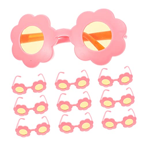 Supvox 16 Stück Minipuppenbrille Puppen Puppenzubehör klein Puppe dekorative Glasdekore Plastik von Supvox