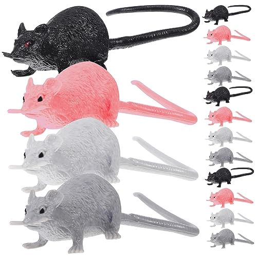 Supvox 16 Stück Teiliges Realistische Fake Mäuse Dekorative Ratten für Halloween Sicherer Kreative Gartenornamente Lernspielzeug für Realistische Deko Mäuse Supvox 16 Stück Teiliges Realistische Fake Mäuse Dekorative Ratten für Halloween Sicherer Kreative Gartenornamente Lernspielzeug für Realistische Deko Mäuse von Supvox