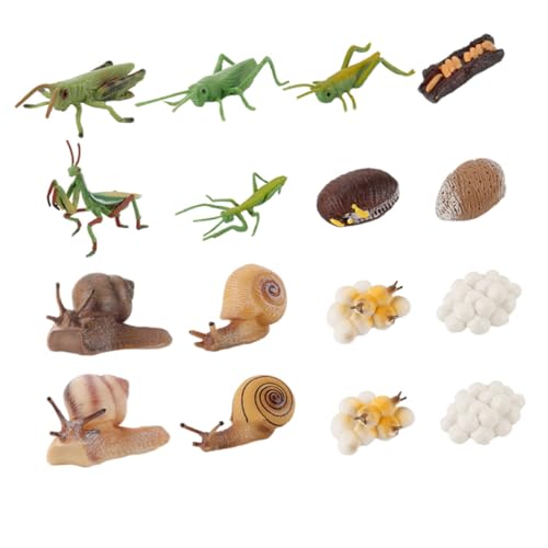 Supvox 16 Stück Teiliges Tiermodell Farblich Sortierte Wachstumssimulation Pädagogisches Evolutionsspielzeug aus Robustem für Vorschulkinder Naturwissenschaft Lernen und Zufällige Farbe Supvox 16 Stück Teiliges Tiermodell Farblich Sortierte Wachstumssimulation Pädagogisches Evolutionsspielzeug aus Robustem für Vorschulkinder Naturwissenschaft Lernen und Zufällige Farbe von Supvox