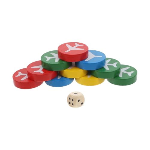 Supvox 16 Teiliges Teppich Fliegenschach Dame Brettspiel Schachbrettspiele Intelligentes Fliegendes Schachbrett Dame Brettspiel Reiseschach Flugschach Kiefernholz von Supvox