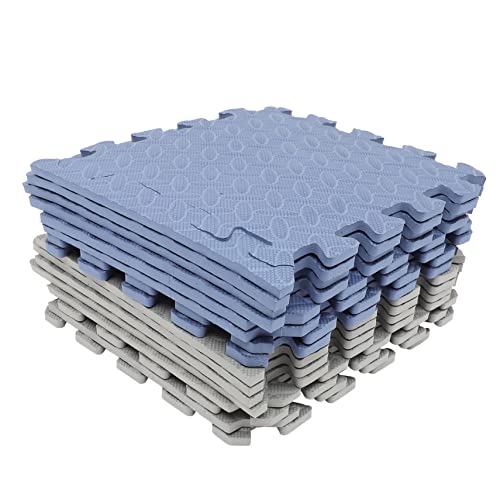 Supvox 16-teilige Ineinander Greifende Baby-spielmatte Weiche Schaumstoff-bodenpolster Zum Krabbeln Und Spielen von Supvox