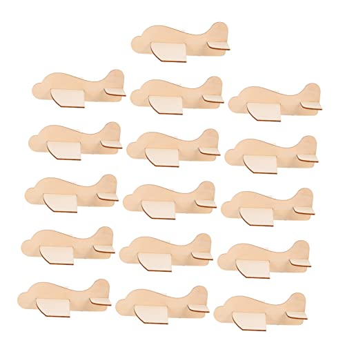 Supvox Pädagogisches Puzzle-Spielzeug Für Jungen Und Mädchen 16-teilige Flugzeug-bausätze Holzspielzeug Hand-Auge-koordination Für Jungen Und Mädchen von Supvox