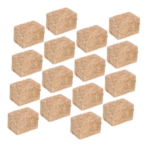 Supvox 16Stücke Teiliges Heu Deko Für Puppenhaus Und Garten Realistische Herbst Dekoration Für Mini Wohndekoration Und Landschaftsszenen von Supvox