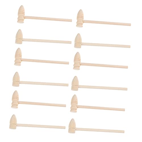 Supvox 16Stücke Teiliges Schlachtspielzeug Mit Holzhammer Hölzerne Hämmer Für Kreatives Für Jungen Und Ab Jahren von Supvox