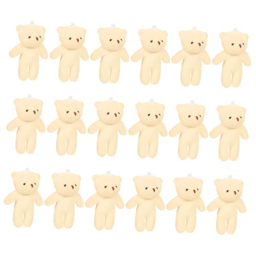 Supvox 18 Stück Mini-Bärpuppe kuschelbären Little Bear mini teddybären Bärenfigur plüschbär Figuren Mini-Stoffbären Ornamente Peluche portachiavi Decoration Pour Gateau Ours PP Baumwolle Supvox 18 Stück Mini-Bärpuppe kuschelbären Little Bear mini teddybären Bärenfigur plüschbär Figuren Mini-Stoffbären Ornamente Peluche portachiavi Decoration Pour Gateau Ours PP Baumwolle von Supvox