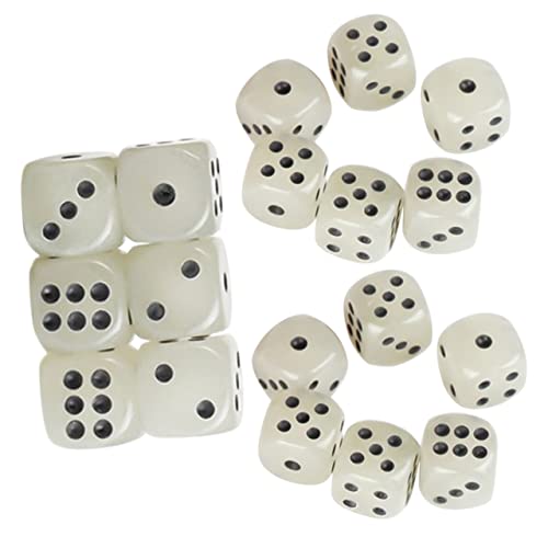 Supvox 18 Stück Würfelspiel -Requisiten Entscheidungsspiel Würfel Coole Würfel Erwachsene Klassenzimmer Lehre Tischspielwürfel Würfel für Tischspiele Tischkartenwürfel Spielzubehör Acryl Supvox 18 Stück Würfelspiel -Requisiten Entscheidungsspiel Würfel Coole Würfel Erwachsene Klassenzimmer Lehre Tischspielwürfel Würfel für Tischspiele Tischkartenwürfel Spielzubehör Acryl von Supvox