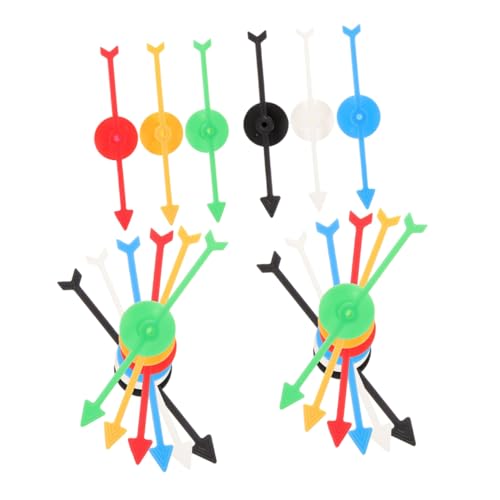 Supvox 18 Teiliges Digitales Drehscheibenspielzeugspiel Mit Zahlenersatz X Für Erwachsene Für Spielpfeilrotation Pfeilklassenzimmer Pfeiltester Rotierende ￼ Zubehör Aus Kunststoff von Supvox