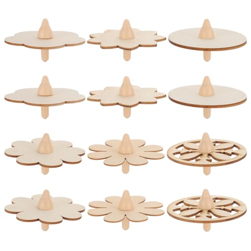 Supvox 18Stücke Teiliges Holz Kreiselspielzeug Für Unfertige DIY Gestalten Kreatives Für Outdoor Aktivitäten Mitgebsel Für Geburtstagsfeiern Spaß Und Lernen Supvox 18Stücke Teiliges Holz Kreiselspielzeug Für Unfertige DIY Gestalten Kreatives Für Outdoor Aktivitäten Mitgebsel Für Geburtstagsfeiern Spaß Und Lernen von Supvox