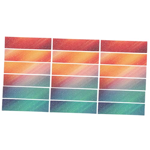 Supvox 18Stücke Textured Sensory Stickers for Relief Adult Relief Adhesive Tabs Fun and Engaging Calm Down Stickers Colors von Supvox