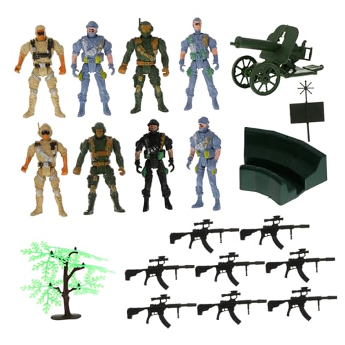 Supvox 19 Stück Teiliges Soldaten Spielset aus Hochwertigem Kunststoff Detailreiche Simulation Moderner Militärfiguren Bewegliche Arme Leicht und Bruchsicher Geeignet für Sammeln Supvox 19 Stück Teiliges Soldaten Spielset aus Hochwertigem Kunststoff Detailreiche Simulation Moderner Militärfiguren Bewegliche Arme Leicht und Bruchsicher Geeignet für Sammeln von Supvox