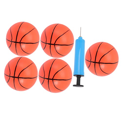 Supvox 1Satz Aufblasbare Mini Basketball Sportbälle Für Teiliges Bälle À Pumpe Für Indoor Und Outdoor Leicht Tragbar Und Langlebig Perfektes von Supvox