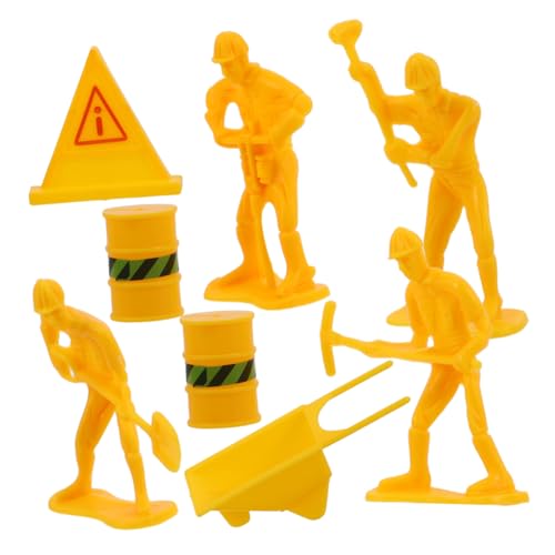 Supvox 1Satz Bauarbeiterfiguren Realistische Skulpturen für Geburtstagskuchen Dekorationen Themenbezogene Baustellen Dekoration für Kinderpartys Teiliges Supvox 1Satz Bauarbeiterfiguren Realistische Skulpturen für Geburtstagskuchen Dekorationen Themenbezogene Baustellen Dekoration für Kinderpartys Teiliges von Supvox