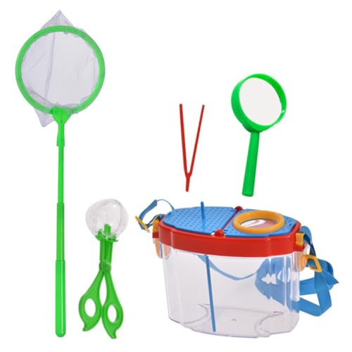 Supvox 1Satz Beobachtungsbox für Transparentes Insektenfängerset für Outdoor Aktivitäten zur Naturerkundung und Wissenschaftlichen Experimenten Abnehmbarem Gehäuse Supvox 1Satz Beobachtungsbox für Transparentes Insektenfängerset für Outdoor Aktivitäten zur Naturerkundung und Wissenschaftlichen Experimenten Abnehmbarem Gehäuse von Supvox