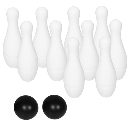 Supvox 1Satz Bowling Spielset für Tragbares Indoor und Outdoor Wurfspielzeug und Bälle Kinderfreundliches Design Fördert Koordination und Spaß im Freien von Supvox