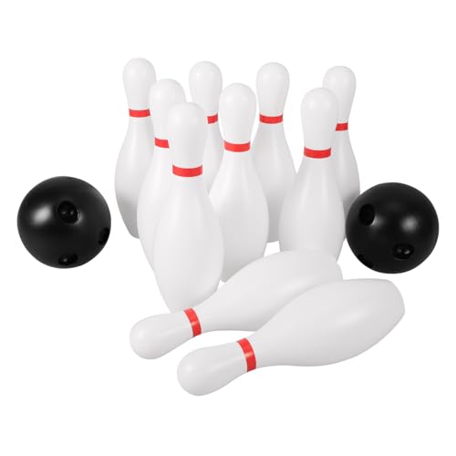 Supvox 1Satz Bowling aus Sicherem Kunststoff Große Bowlingkugeln für Drinnen und Draußen Fördert Motorik und Interaktion für Jungen Supvox 1Satz Bowling aus Sicherem Kunststoff Große Bowlingkugeln für Drinnen und Draußen Fördert Motorik und Interaktion für Jungen von Supvox