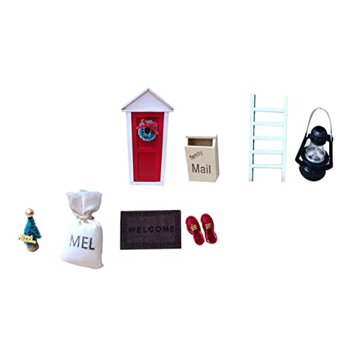 Supvox 1Satz DIY Mini Möbel für Puppenhaus Teiliges Weihnachtsdekor Kreative Miniaturmöbel für Verschönern von Spielzeughäusern und Mini Landschaften Supvox 1Satz DIY Mini Möbel für Puppenhaus Teiliges Weihnachtsdekor Kreative Miniaturmöbel für Verschönern von Spielzeughäusern und Mini Landschaften von Supvox