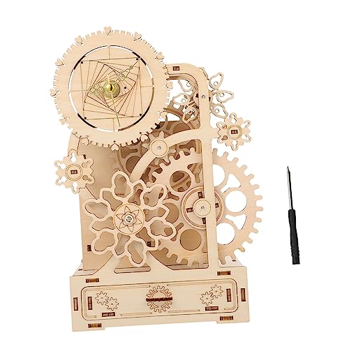 Supvox 1Satz DIY Musikstifthalter aus Holz Puzzle Wind Up Musikkasten Modell Multifunktionale Musikbox und Bleistifthalter für Kreatives Supvox 1Satz DIY Musikstifthalter aus Holz Puzzle Wind Up Musikkasten Modell Multifunktionale Musikbox und Bleistifthalter für Kreatives von Supvox
