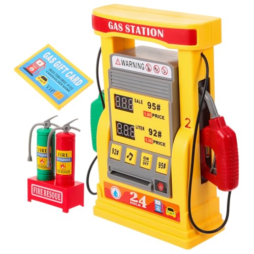Supvox 1Satz DIY Tankstellen Modellspielzeug Für Interaktives Lernspielzeug Mit Sprachansage Und Zählfunktion Sandtischmodell Für Kreatives Und Lernen Supvox 1Satz DIY Tankstellen Modellspielzeug Für Interaktives Lernspielzeug Mit Sprachansage Und Zählfunktion Sandtischmodell Für Kreatives Und Lernen von Supvox